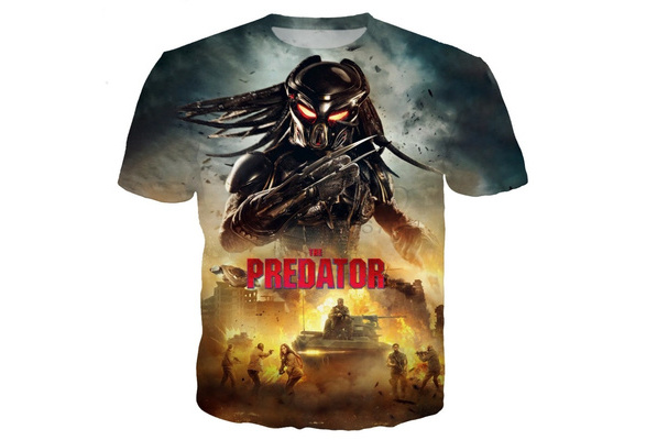  Predator Movie T-Shirt (S) Black : Clothing, Shoes & Jewelry