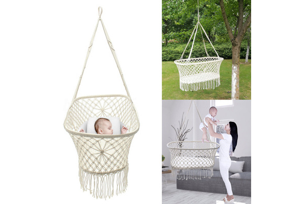 hanging baby cradle hammock