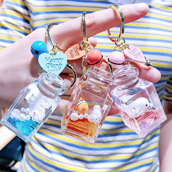 10pcs/pack Water Bottle Resin Charms 30x10mm Resins Key Chain