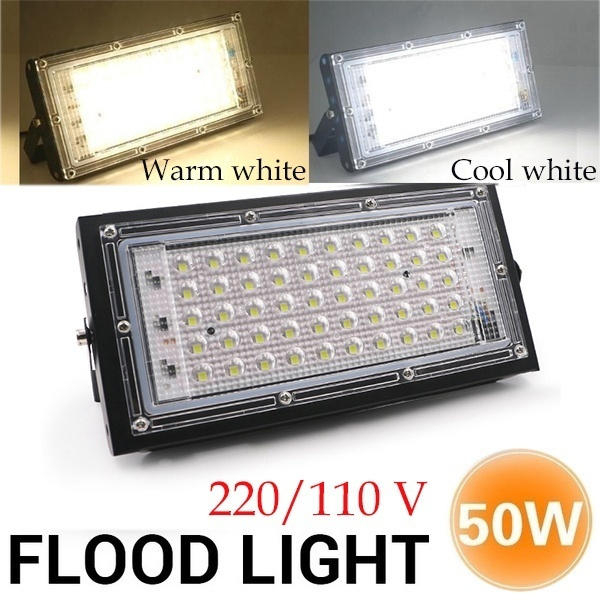 50W AC 110/220V LED Flood Light  Spotlight Outdoor Garden Lighting Led Reflector 