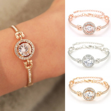 Charm Bracelet, Crystal Bracelet, Fashion, Jewelry