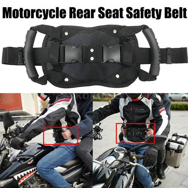 motorcycle passenger safety straps