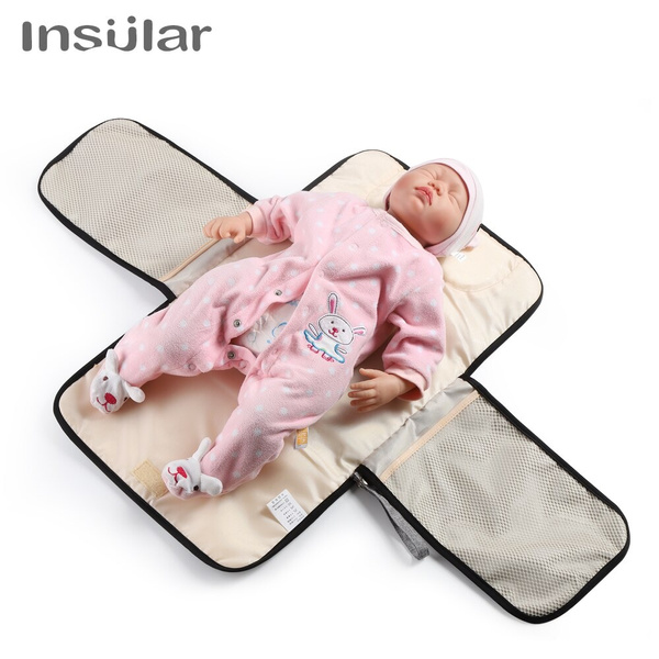 Portable Baby Foldable Waterproof Diaper Nappy Changing Mat Cover