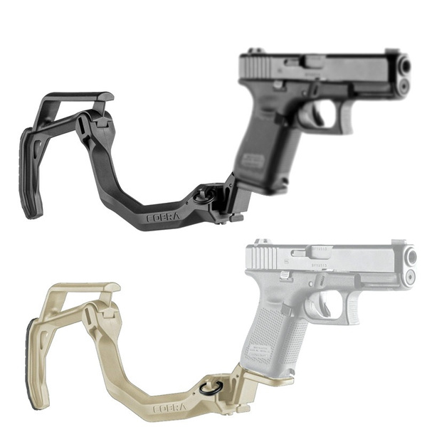 Tactical Foldable Pistol Stock Folding Buttstock Handgun Shoulder Stock For Glock 17 19 19x 18 22 23 31 32 34 35 45 Gen 2 3 4 5 Wish