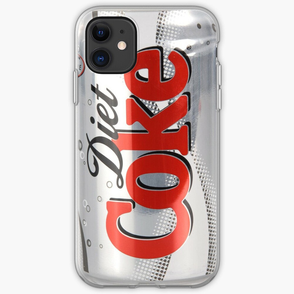 Diet Coke Silver Protective Phone Case For iPhone 11 XS Max XR X 8 7 6S 6 Plus Samsung Case