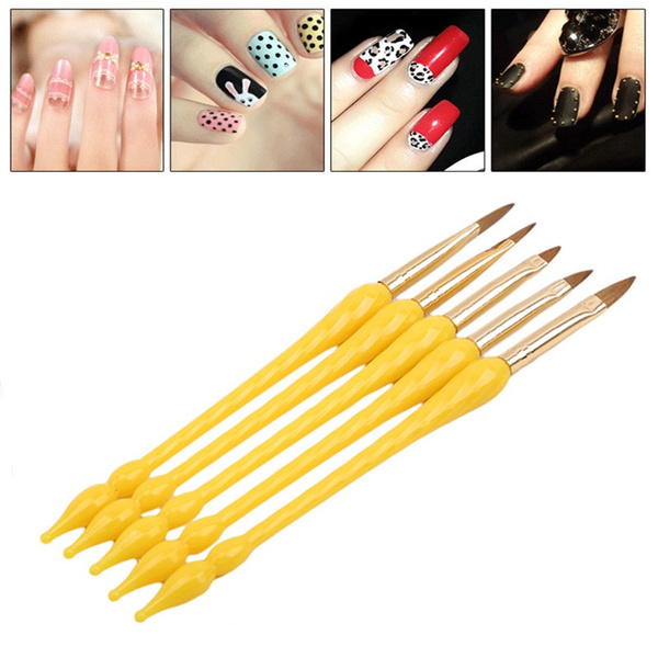 Acrylic Nail Art Brush, Art Design Dotting Painting Pen Set Nail