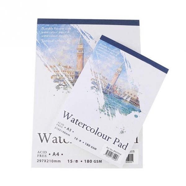 Water color Book A5 , Art, Sketch, Drawing Book For Artist : Non