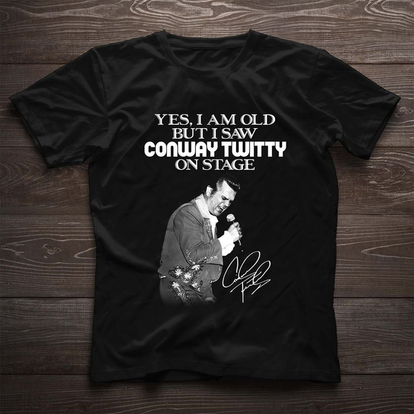 Saw Conway Twitty On Stage Signature 