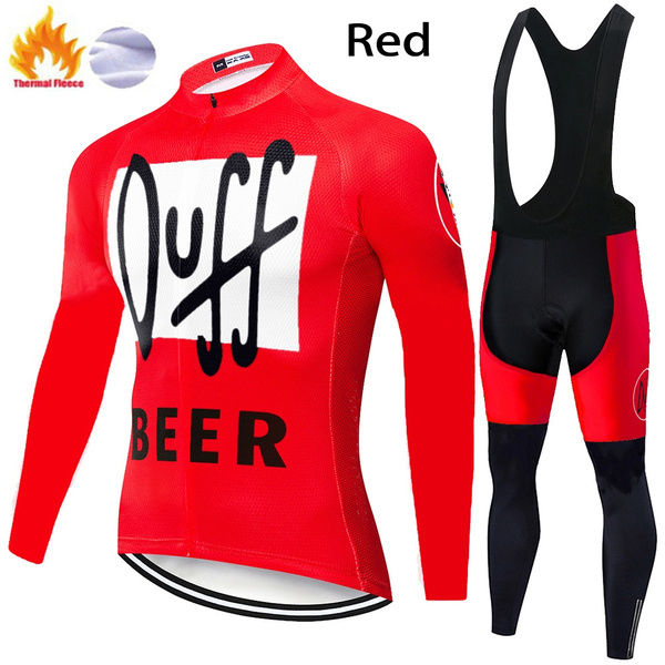 duff beer cycling jersey