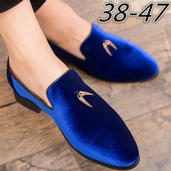 Mens velvet loafers deals with tassels