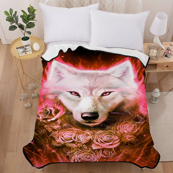 Wolf blankets for outlet sale