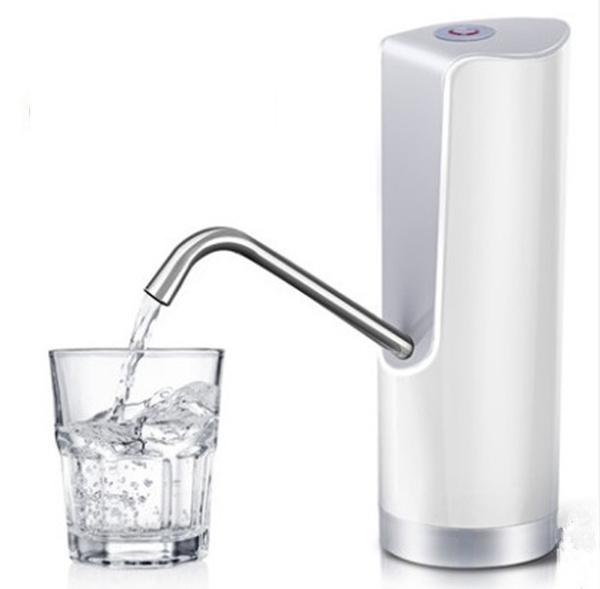 Water Intake Button New Electric Water Drinking Portable Button Pump Dispenser Gallon ...