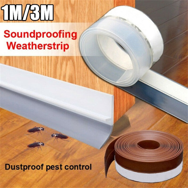 25mm Self-adhesive Draught Excluder Strip Window Door Seal Weather Tape Rubber 