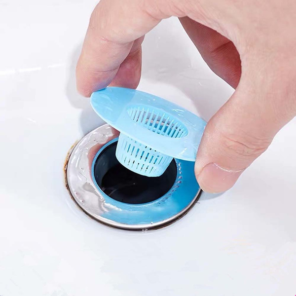 Household Sink Filter, Bathroom Anti-blocking Plastic Filter Plug