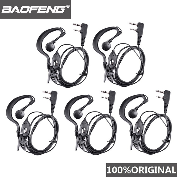 5pcs Baofeng UV-5R Headset Ham Radio 