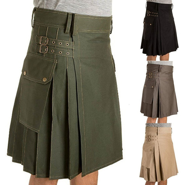 plus size kilt skirt