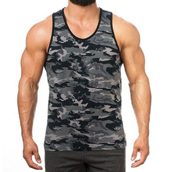 Style Men 3d Vest Camouflage Tank 
