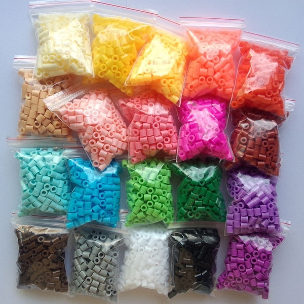 5mm Hama Perler Fuse Beads 20 Colors 4000pcs Iron Beads Kids Diy ...