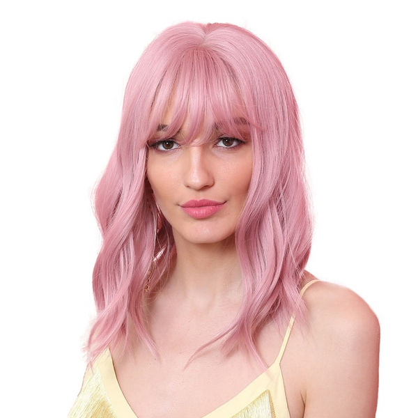 Pink wig 2025 good quality