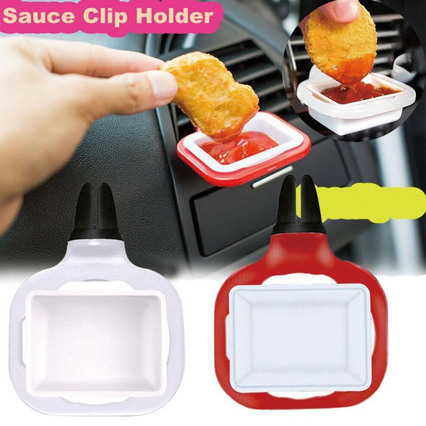 Stylish Portable Hanging Car-styling Saucemoto Dip Clip Durable Auto ...