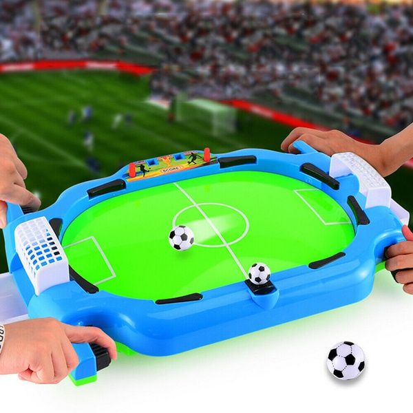 Mini Table Top Football Shoot Game Set Desktop Soccer Indoor Game Kids Toy AE 