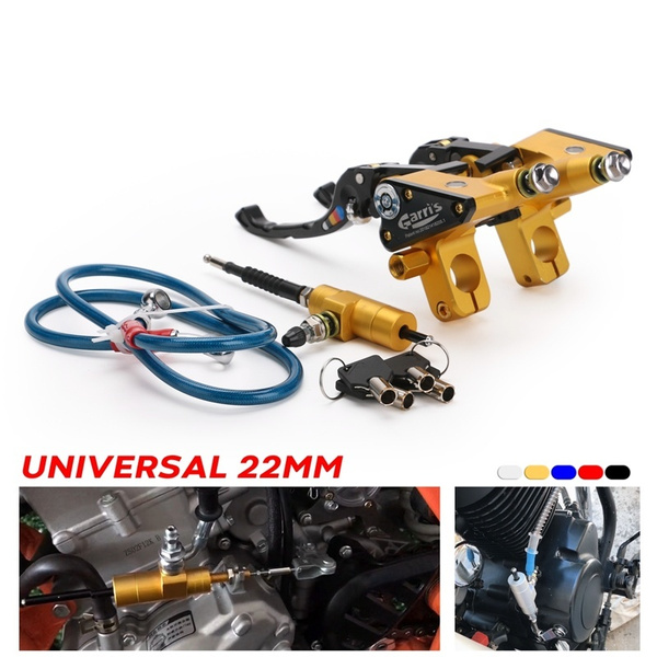7/8" 22mm Motorcycle CNC Hydraulic Clutch Kit Lever Master Cylinder