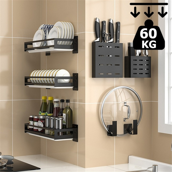 Stainless Steel Wall Storage Organizer Rack