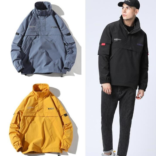 4xl windbreaker pullover