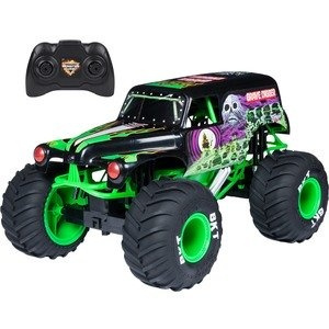 Spin Master Monster Jam Remote Control Monster Truck, Grave Digger 1:2