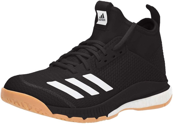 Adidas D97823-8.5 Womens Crazyflight X 3 Mid Volleyball Shoe, Black ...