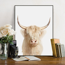 Home & Kitchen, art, Animal, cow
