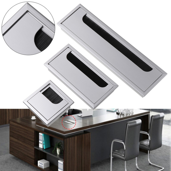 Tidy Buckle Line Organizer Cable Clamp Office Wire Hole Cover Computer Grommet Box Desk Table Attache Wish Tidy Buckle Line Organizer Cable Clamp, Computer Desk Wire Cover