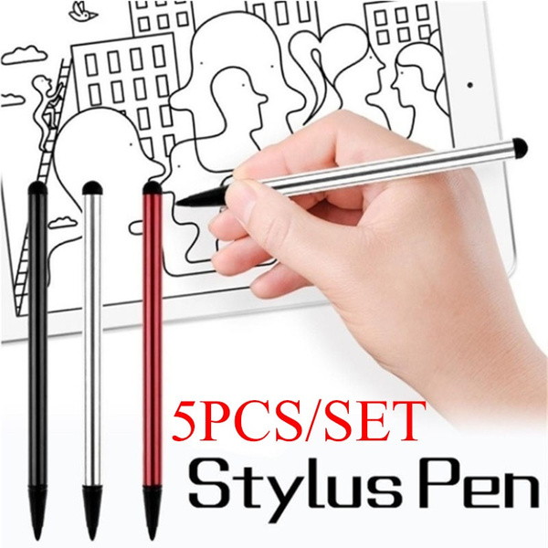 Capacitive &Resistance Pen Stylus Touch Screen Drawing For iPhone iPad Tablet PC