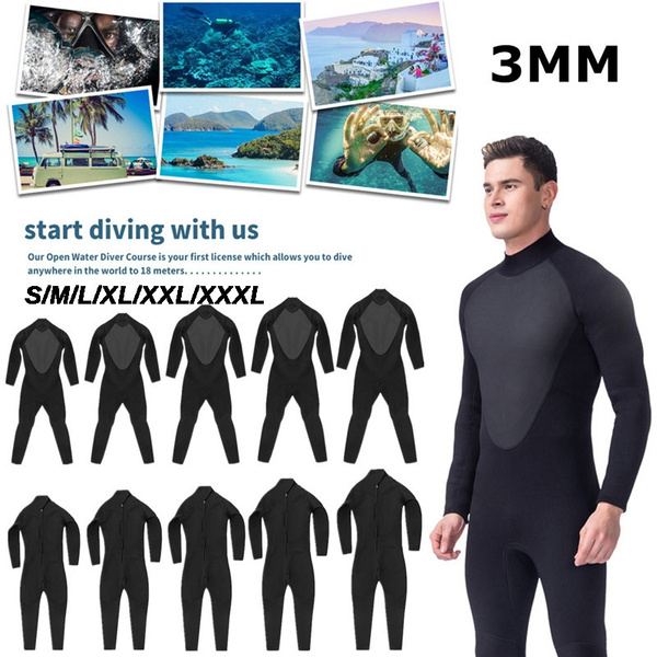 MEN WetSuit Full Body suit Super stretch Diving Suit Swim Surf Snorkeling USA MEN WetSuit Full Body suit Super stretch Diving Suit Swim Surf Snorkeling USA