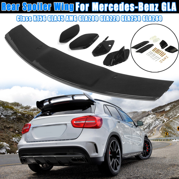 Gloss Black Rear Spoiler Wing For Mercedes Benz Gla Class X156 Gla45 Amg Gla0 Gla2 Gla250 Gla260 Wish