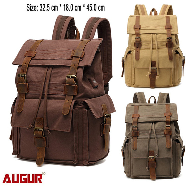 augur canvas backpack