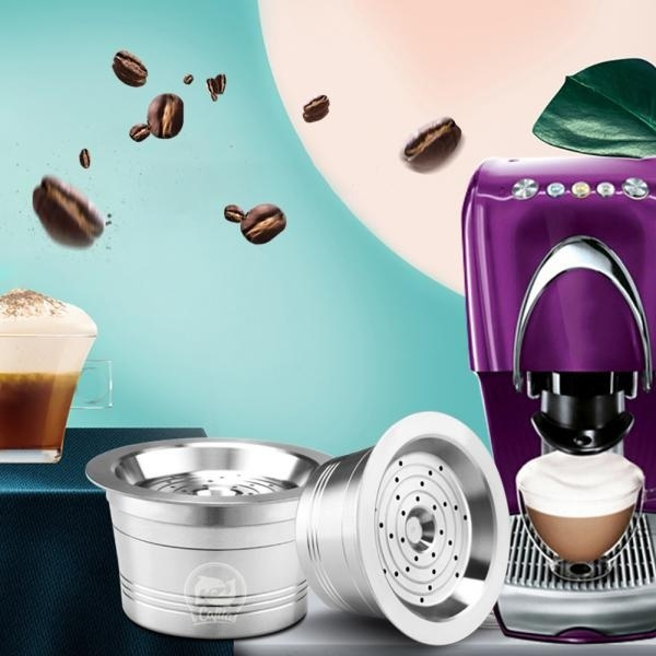 Cápsula reutilizable recargable del café de Caffitaly del acero inoxidable  | Linio Colombia - GE063HL0N4VUWLCO