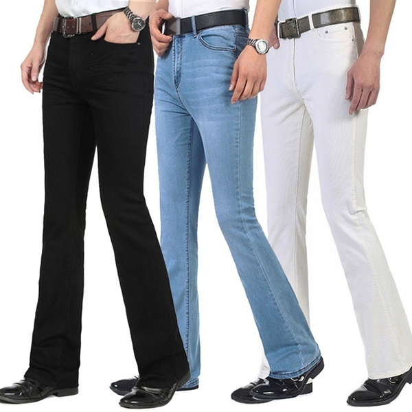 vtg mens utility trouser denim type II us navy sailor jeans flare bell  bottom