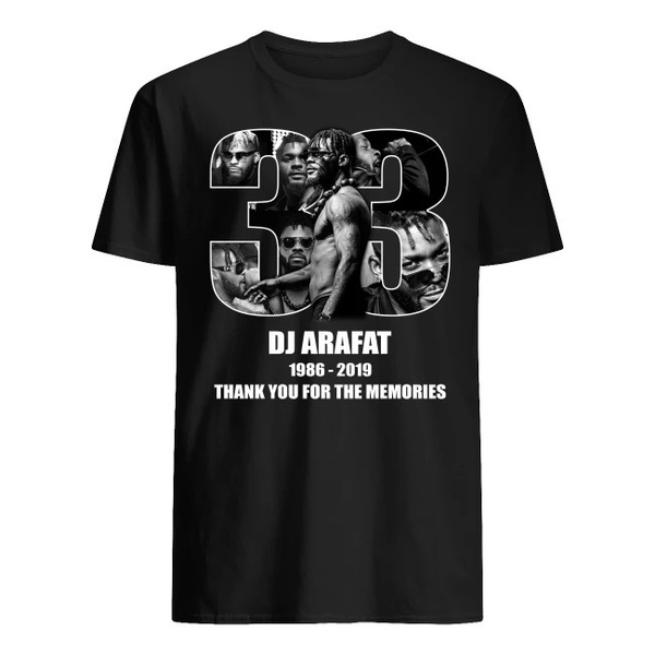 DJ Arafat 33th Anniversary Ange Didier Houon 1986 2019 shirt