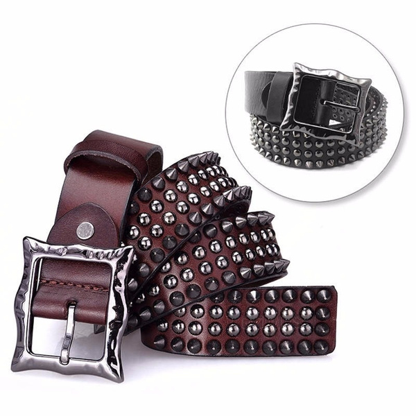 designer studded belt