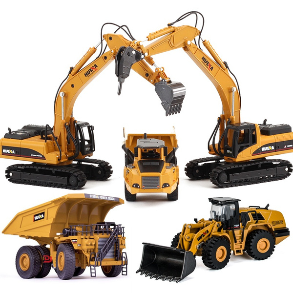 diecast toy excavator