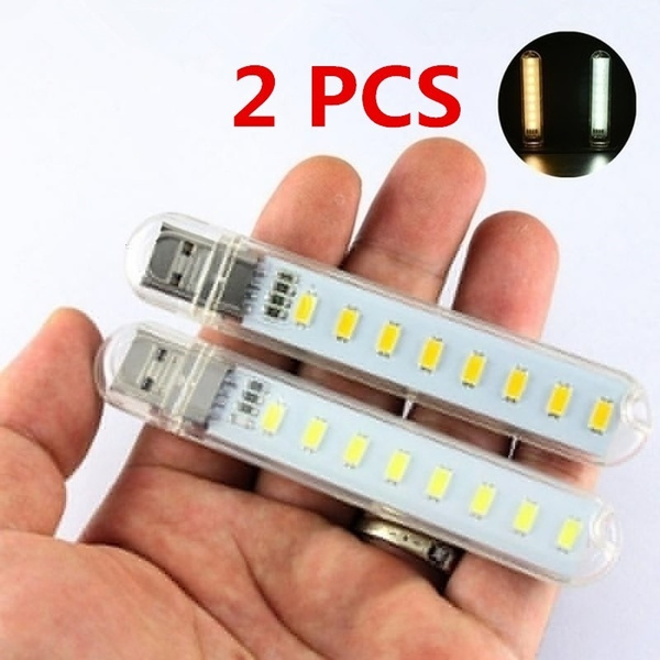 DC 5V Mini USB LED Light Flexible Neck For Power Bank Flashlight/HUB/Car Charger 