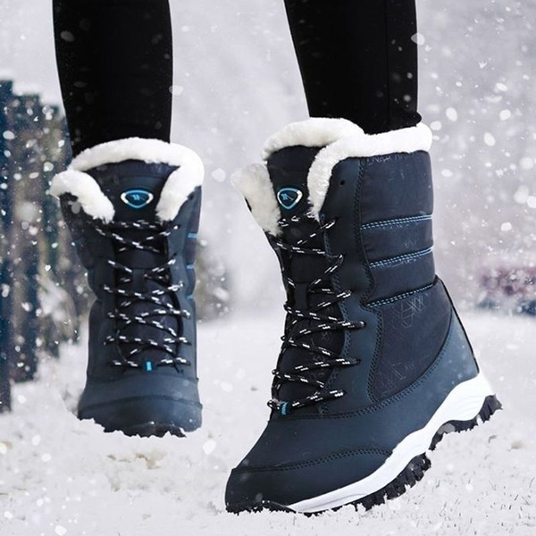 platform waterproof boots