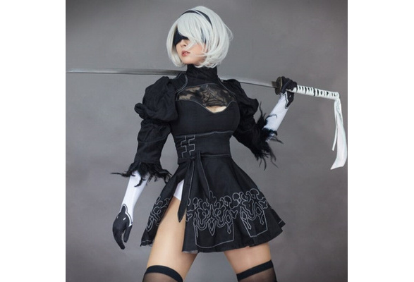 Nier Automata Yorha 2B No. 2 Type B Sex Cosplay Sexy Lingerie