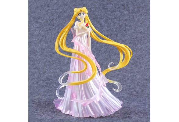 Tsukino Usagi Sailor Moon Toy Baking Decoration Cake Doll Figure Gift 14cm PVC 
