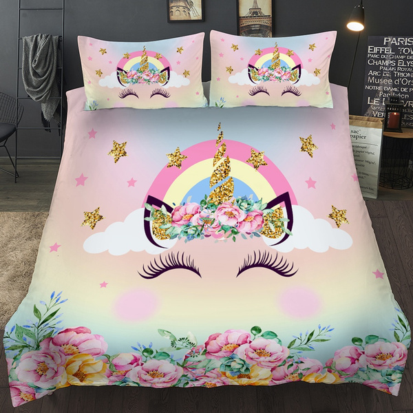 king single unicorn quilt cover