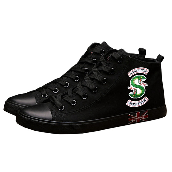 Canvas shoes Southside Serpents Riverdale high shoes lovers breathable flat shoe 