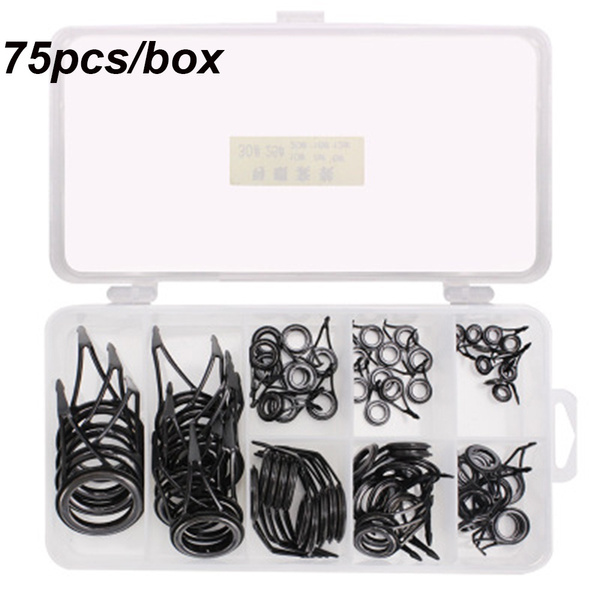 Oval Eye Ceramic Ring Tip Repair Kit Tackle Box Accessories Fishing Rod Guide 