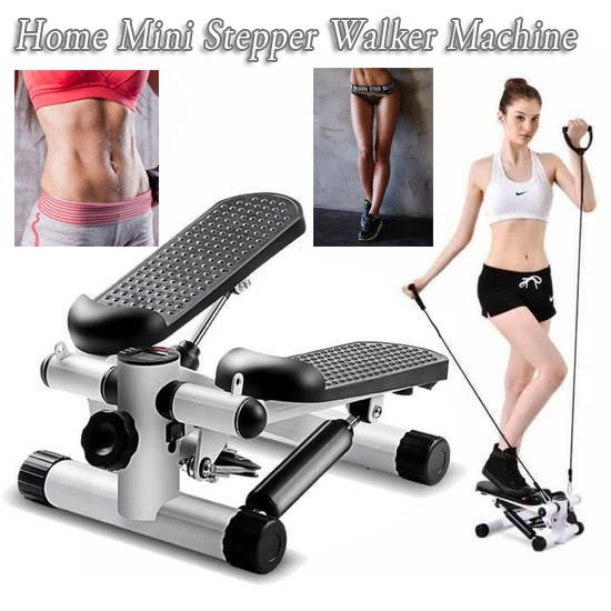 Health & Fitness Mini Stepper Exercise Equipment with Resistance