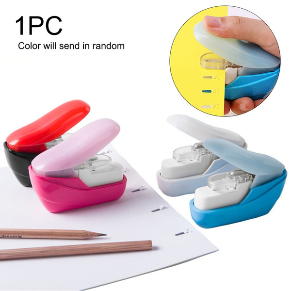 Mini Portable Stapleless Stapler Needleless Stapler Stapler Students ...